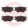 MASTER-SPORT GERMANY 13046057652N-SET-MS - Jeu de 4 plaquettes de frein arrière