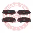 MASTER-SPORT GERMANY 13046057672N-SET-MS - Jeu de 4 plaquettes de frein avant