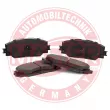 MASTER-SPORT GERMANY 13046057672N-SET-MS - Jeu de 4 plaquettes de frein avant