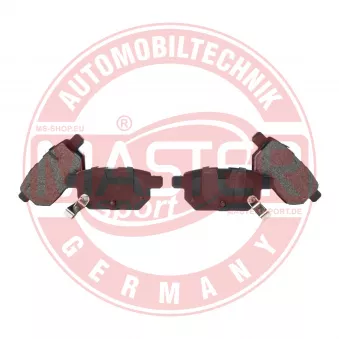 Jeu de 4 plaquettes de frein arrière MASTER-SPORT GERMANY OEM 0446647100