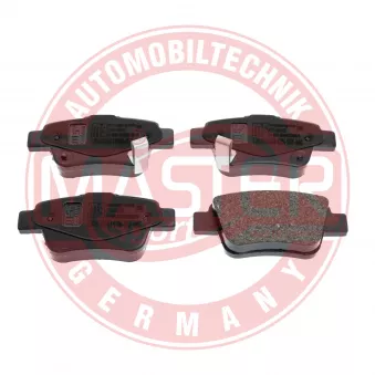 Jeu de 4 plaquettes de frein arrière MASTER-SPORT GERMANY OEM 0446628110