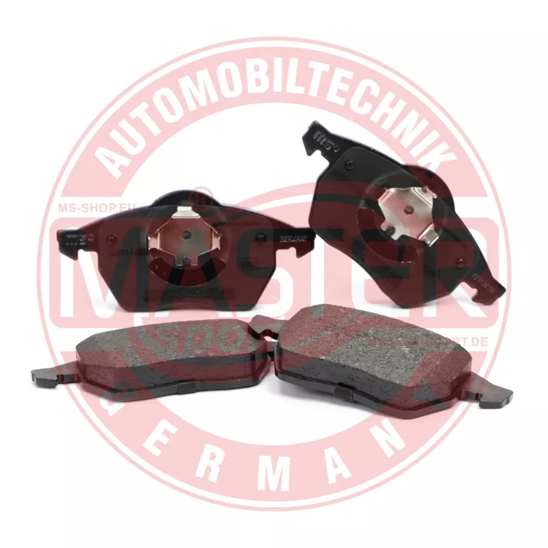 Jeu de 4 plaquettes de frein avant MASTER-SPORT GERMANY 13046070762N-SET-MS - Visuel 1