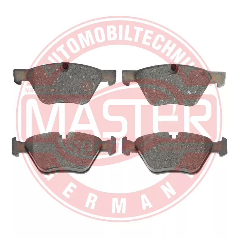 Jeu de 4 plaquettes de frein avant MASTER-SPORT GERMANY 13046071762N-SET-MS - Visuel 1