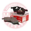 MASTER-SPORT GERMANY 13046072042N-SET-MS - Jeu de 4 plaquettes de frein avant