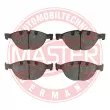MASTER-SPORT GERMANY 13046072102N-SET-MS - Jeu de 4 plaquettes de frein avant