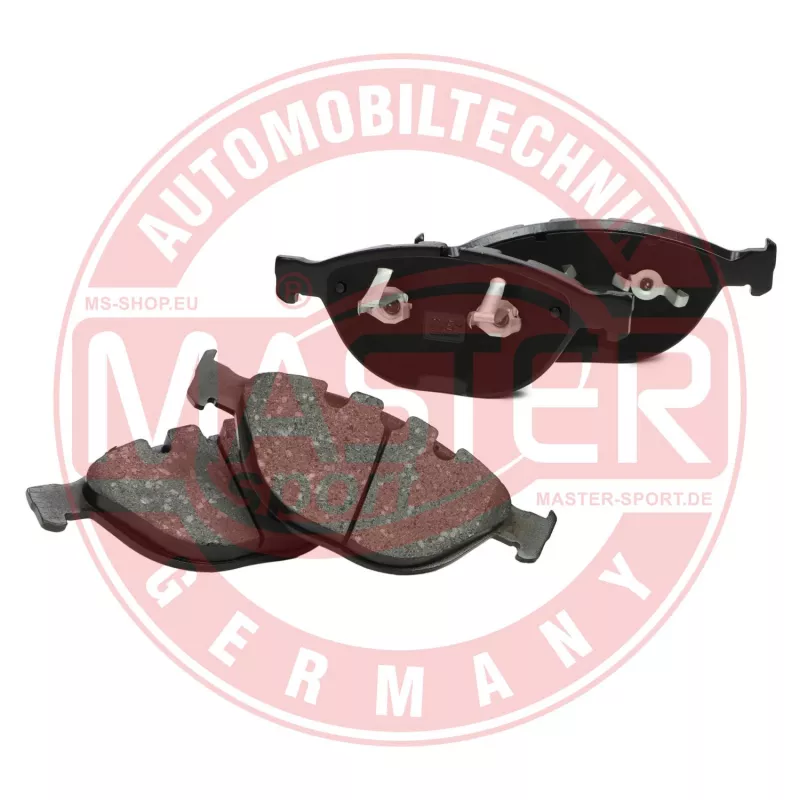 Jeu de 4 plaquettes de frein avant MASTER-SPORT GERMANY 13046072102N-SET-MS - Visuel 2