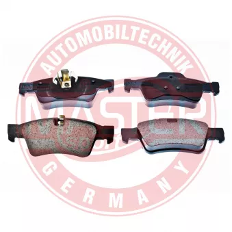 Jeu de 4 plaquettes de frein arrière MASTER-SPORT GERMANY OEM A0044205220