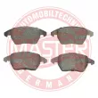 MASTER-SPORT GERMANY 13046072202N-SET-MS - Jeu de 4 plaquettes de frein avant