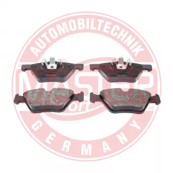 Jeu de 4 plaquettes de frein avant MASTER-SPORT GERMANY OEM 34116771972