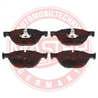 Jeu de 4 plaquettes de frein avant MASTER-SPORT GERMANY OEM 34116775322