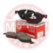 MASTER-SPORT GERMANY 13046072672N-SET-MS - Jeu de 4 plaquettes de frein avant
