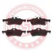 MASTER-SPORT GERMANY 13046072902N-SET-MS - Jeu de 4 plaquettes de frein avant
