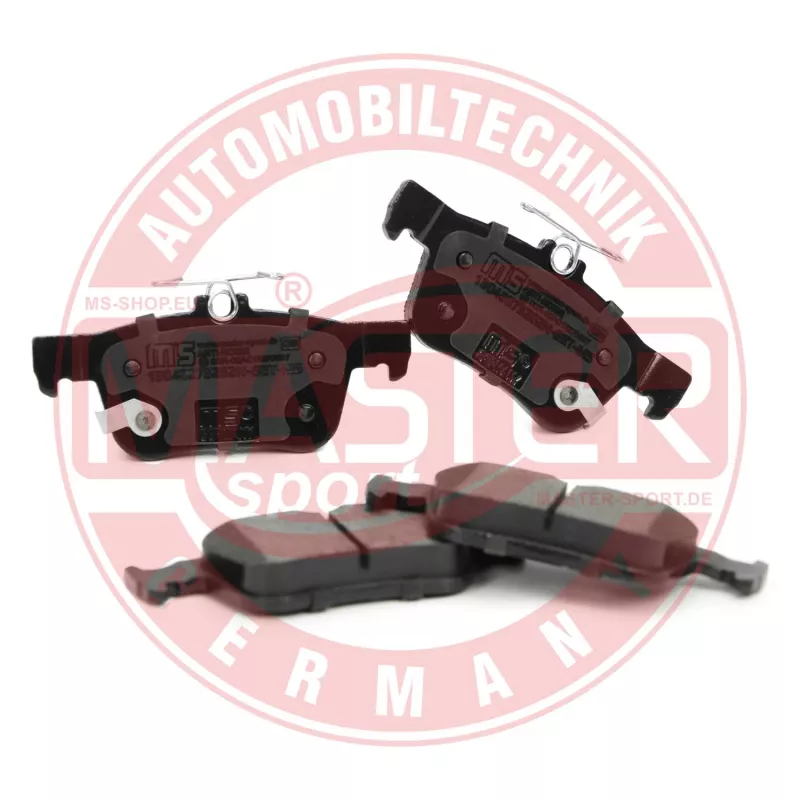 Jeu de 4 plaquettes de frein arrière MASTER-SPORT GERMANY 13046073202N-SET-MS - Visuel 2