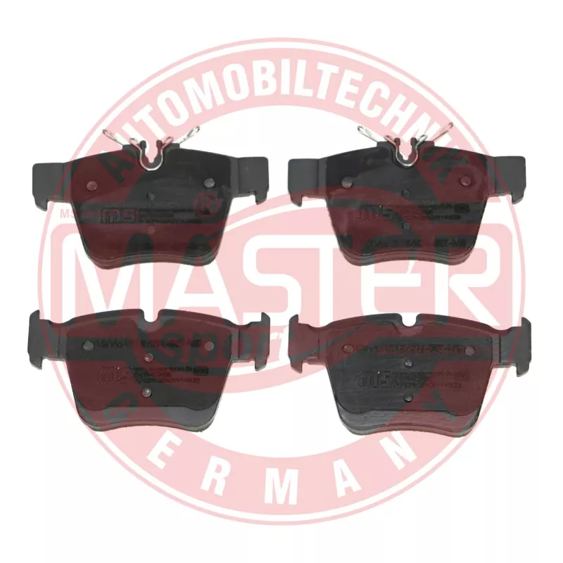 Jeu de 4 plaquettes de frein arrière MASTER-SPORT GERMANY 13046121542N-SET-MS - Visuel 1