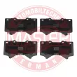 MASTER-SPORT GERMANY 13046135242N-SET-MS - Jeu de 4 plaquettes de frein avant