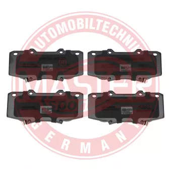 Jeu de 4 plaquettes de frein avant MASTER-SPORT GERMANY OEM 044650K340