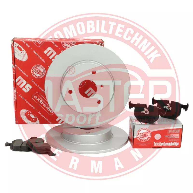 Kit de disques et plaquettes avant MASTER-SPORT GERMANY 200901360 - Visuel 2