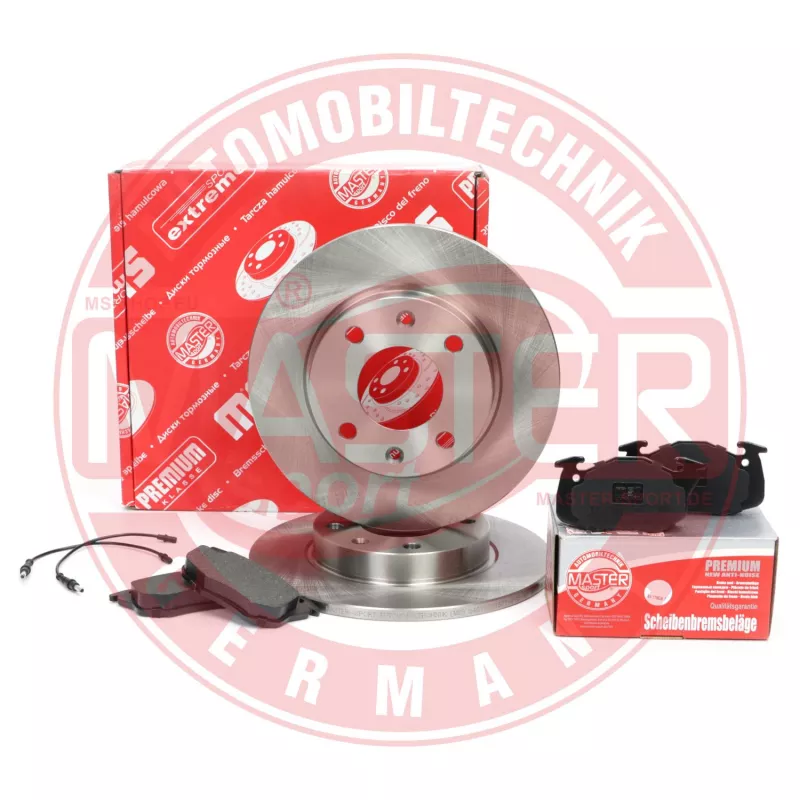 Kit de disques et plaquettes avant MASTER-SPORT GERMANY 201001870 - Visuel 1
