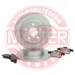 MASTER-SPORT GERMANY 201101540 - Kit de disques et plaquettes arrière