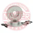 MASTER-SPORT GERMANY 201101540 - Kit de disques et plaquettes arrière