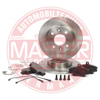 MASTER-SPORT GERMANY 201201160 - Kit de disques et plaquettes avant