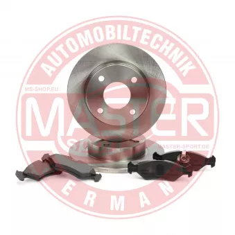 Kit de disques et plaquettes avant MASTER-SPORT GERMANY OEM 1E0433251