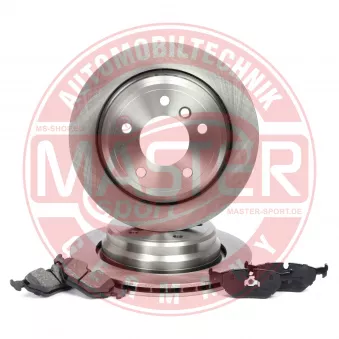 Kit de disques et plaquettes arrière MASTER-SPORT GERMANY OEM 34212157592