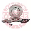 MASTER-SPORT GERMANY 202201510 - Kit de disques et plaquettes avant