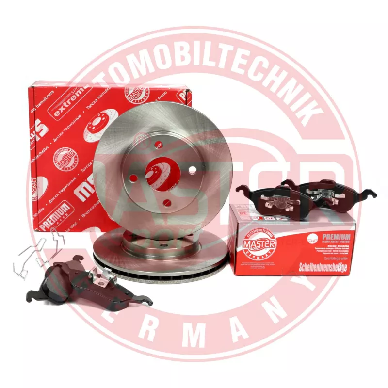 Kit de disques et plaquettes avant MASTER-SPORT GERMANY 202201720 - Visuel 1