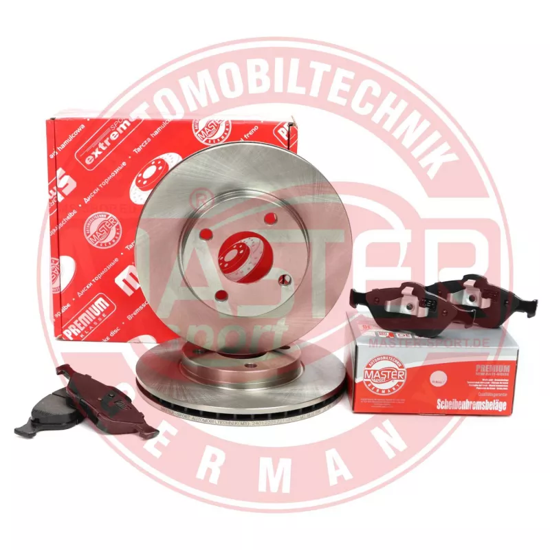 Kit de disques et plaquettes avant MASTER-SPORT GERMANY 202201721 - Visuel 1