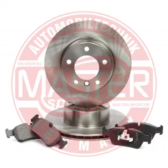 Kit de disques et plaquettes avant MASTER-SPORT GERMANY OEM 34116769951