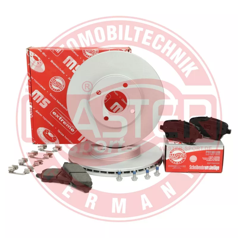 Kit de disques et plaquettes avant MASTER-SPORT GERMANY 202301220 - Visuel 1