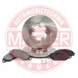 MASTER-SPORT GERMANY 202401670 - Kit de disques et plaquettes avant