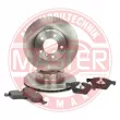 MASTER-SPORT GERMANY 202401810 - Kit de disques et plaquettes avant