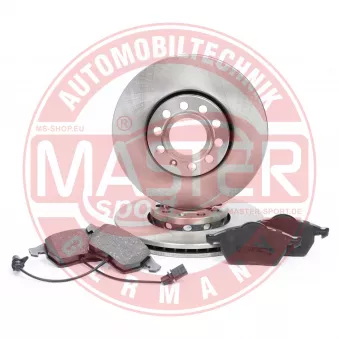 Kit de disques et plaquettes avant MASTER-SPORT GERMANY [202501050]
