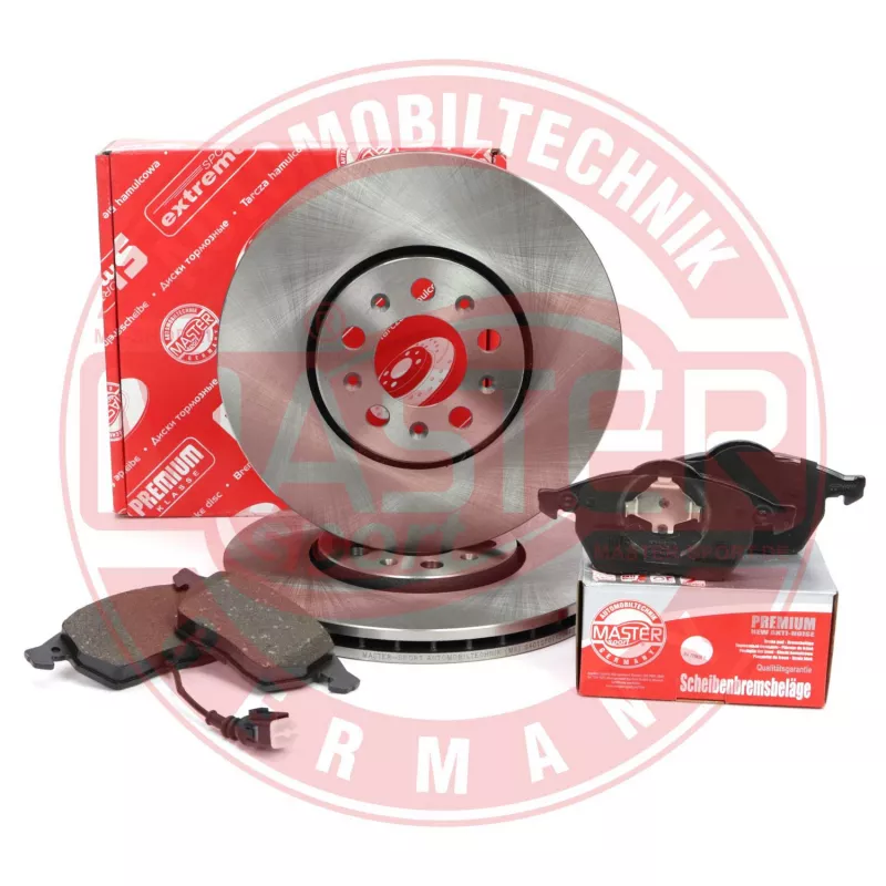 Kit de disques et plaquettes avant MASTER-SPORT GERMANY 202501130 - Visuel 1