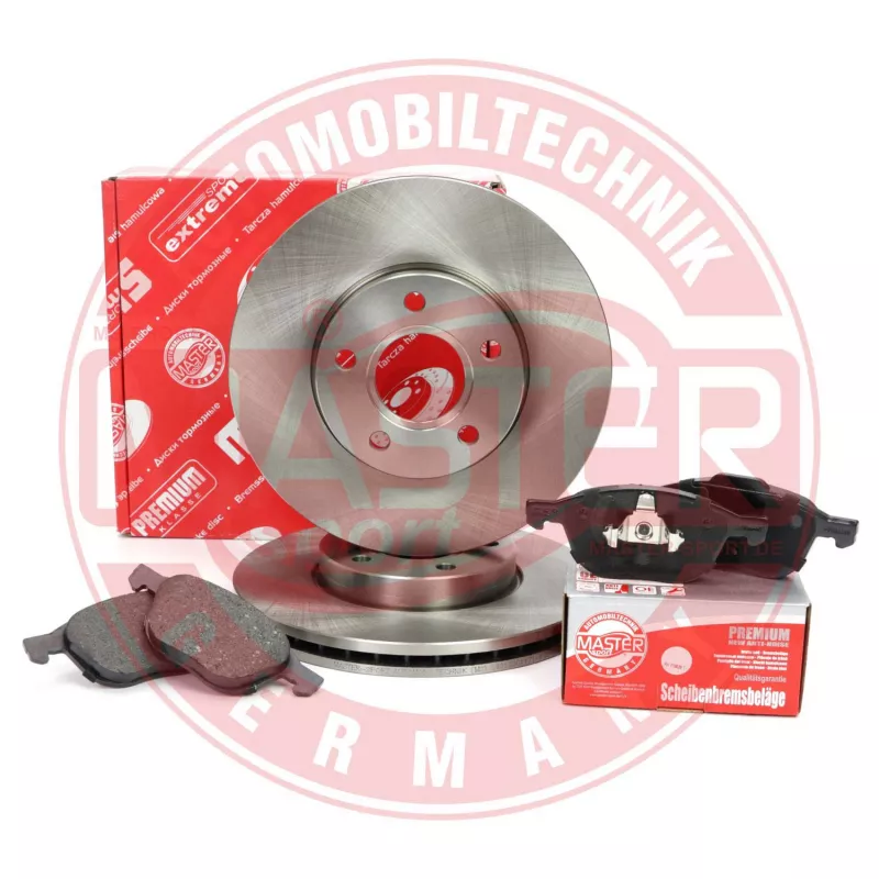 Kit de disques et plaquettes avant MASTER-SPORT GERMANY 202501170 - Visuel 1