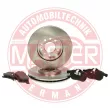 MASTER-SPORT GERMANY 202501310 - Kit de disques et plaquettes avant