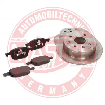 Kit de disques et plaquettes avant MASTER-SPORT GERMANY OEM AV611125DB