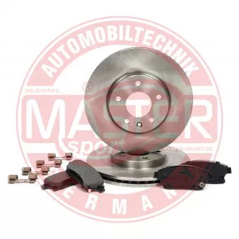 MASTER-SPORT GERMANY 202601660 - Kit de disques et plaquettes avant