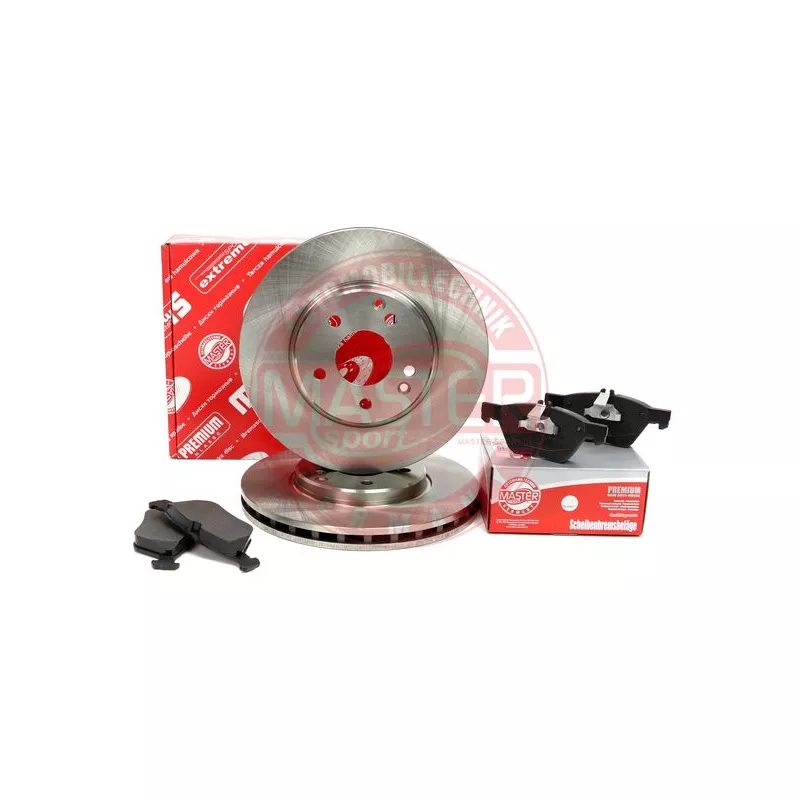 Kit de disques et plaquettes avant MASTER-SPORT GERMANY 202801060 - Visuel 1