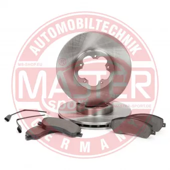 Kit de disques et plaquettes avant MASTER-SPORT GERMANY OEM 6C111125A1B