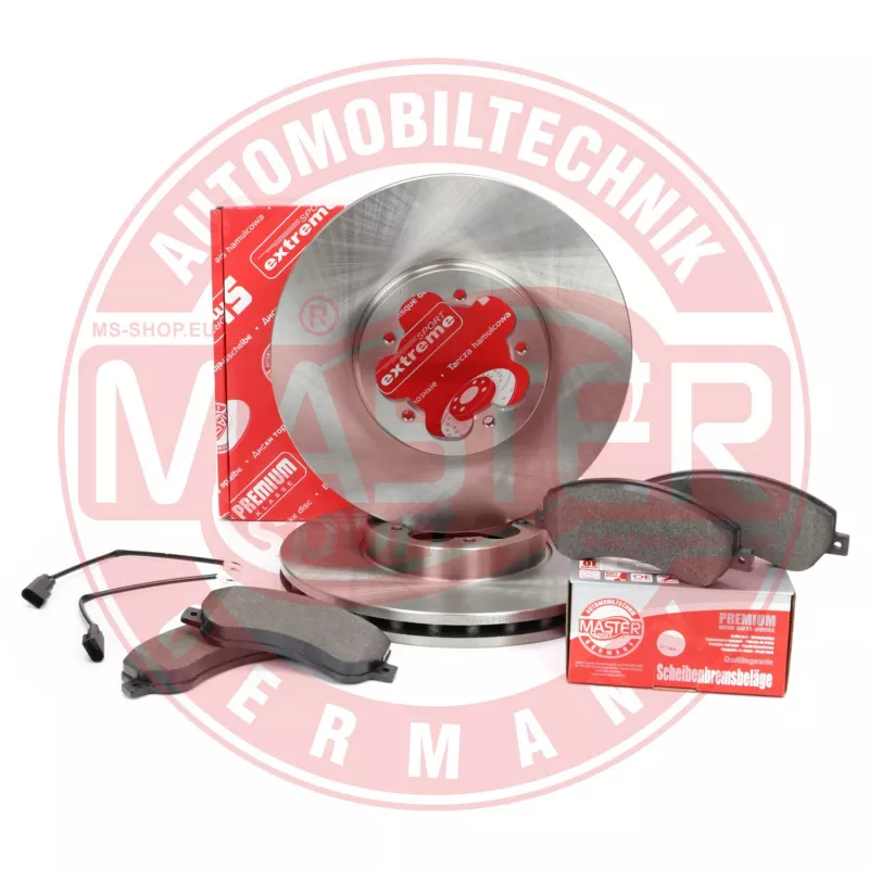Kit de disques et plaquettes avant MASTER-SPORT GERMANY 202801570 - Visuel 1