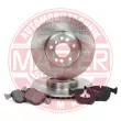 MASTER-SPORT GERMANY 203001090 - Kit de disques et plaquettes avant
