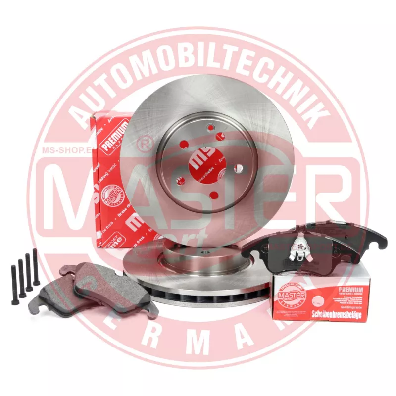 Kit de disques et plaquettes avant MASTER-SPORT GERMANY 203201000 - Visuel 1