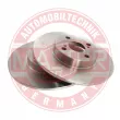 MASTER-SPORT GERMANY 24010901591-SET-MS - Jeu de 2 disques de frein arrière