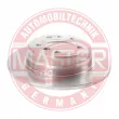 MASTER-SPORT GERMANY 24011001171-PCS-MS - Jeu de 2 disques de frein arrière