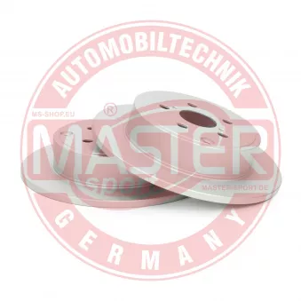 Jeu de 2 disques de frein arrière MASTER-SPORT GERMANY OEM 4243105030