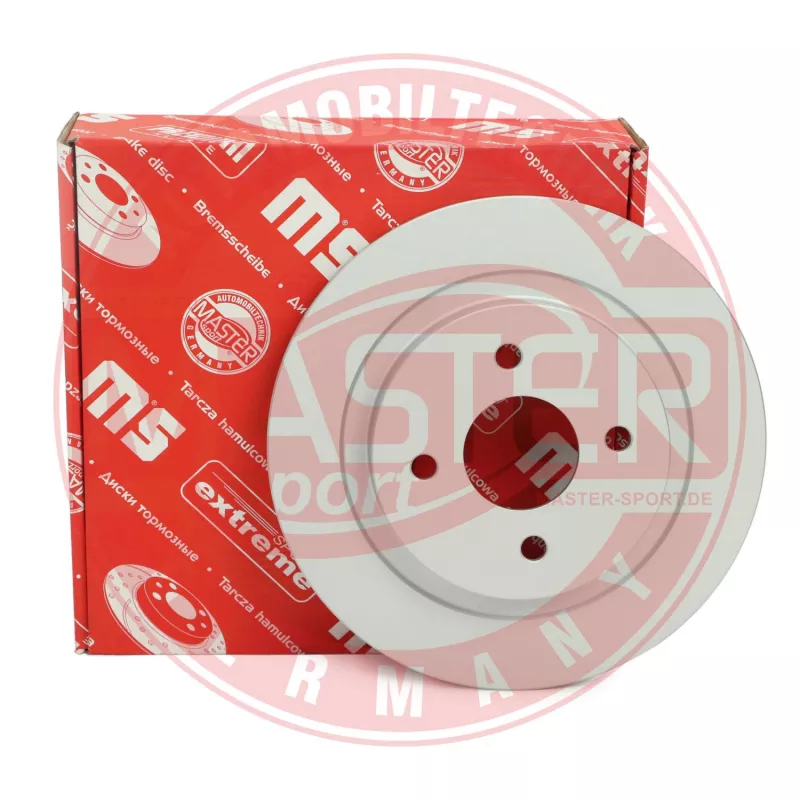 Jeu de 2 disques de frein arrière MASTER-SPORT GERMANY 24011003131-PCS-MS - Visuel 2