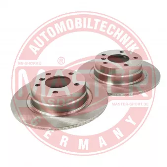 Jeu de 2 disques de frein arrière MASTER-SPORT GERMANY OEM 34214031725